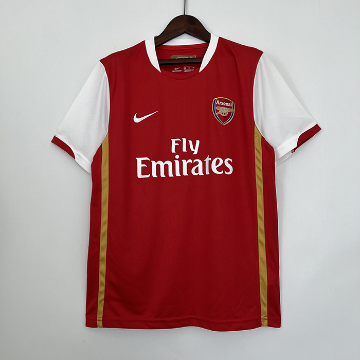 Retro 06/08 Arsenal Home Red Jersey Kit short sleeve-5540806