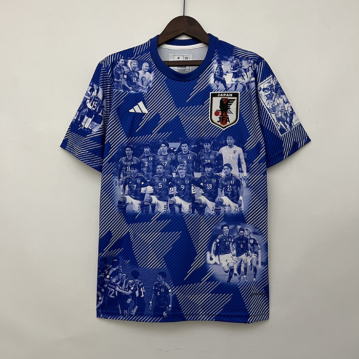 2023 Japan Special Edition Blue Jersey Kit short sleeve-1364236