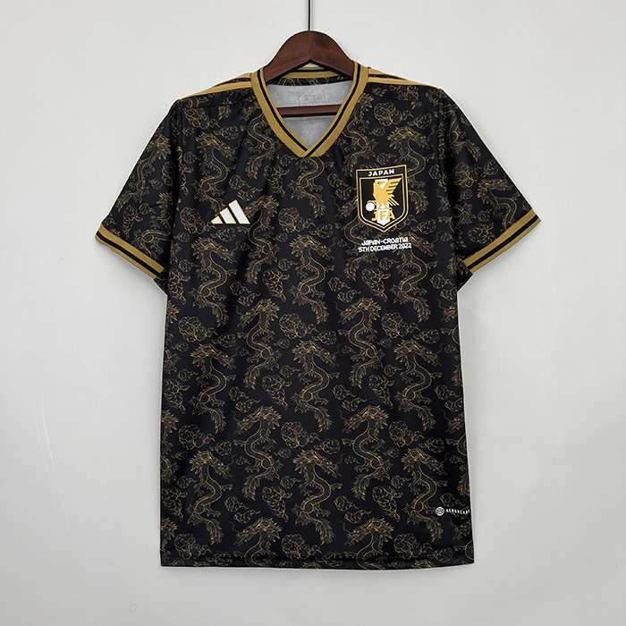 2023 Japan Special Edition Black Gold Jersey version short sleeve-8961439