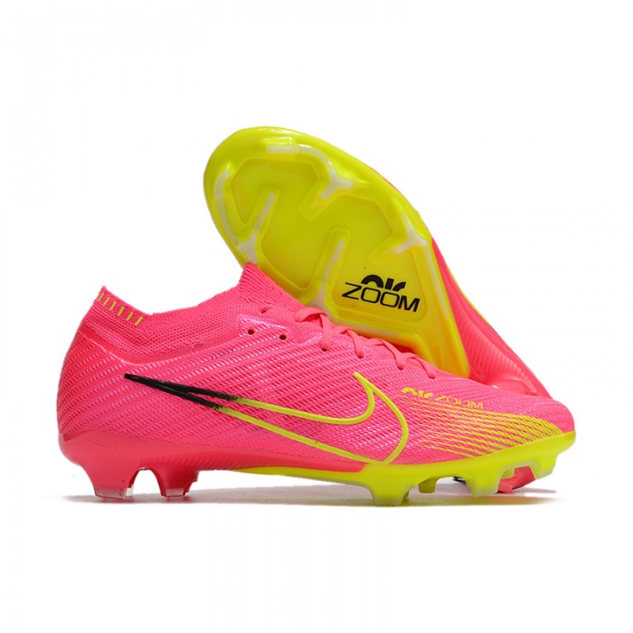 Air Zoom Mercurial Superfly IX Elite FG Soccer Shoes-Pink/Yellow-2097940
