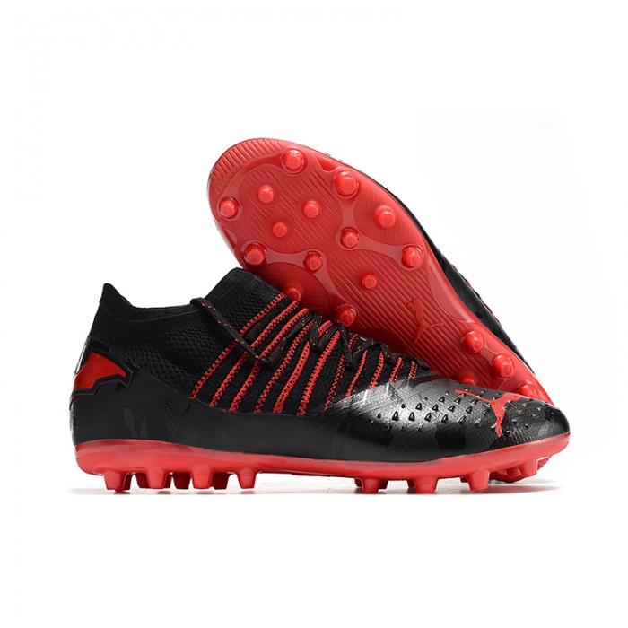 Neymar Future Z 1.3 Teazer FG Soccer Shoes-Black/Red-5239377