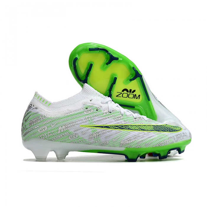 Air Zoom Mercurial Superfly IX Elite FG Soccer Shoes-Green/White-4719674