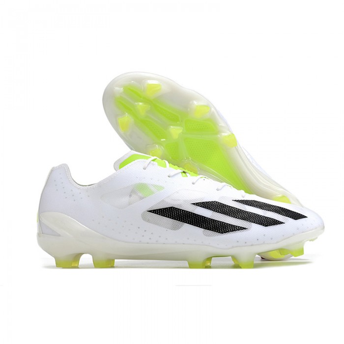 X Crazyfast+ FG Soccer Shoes-White/Black-201261