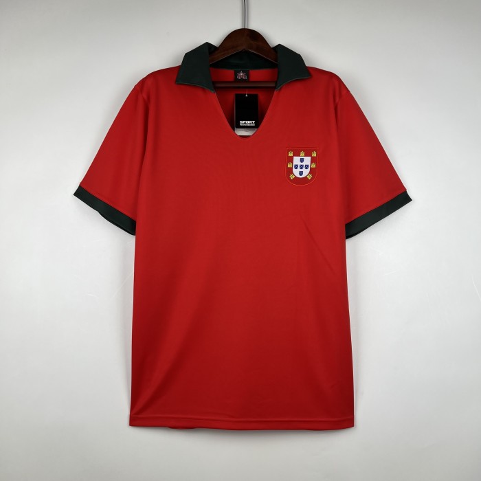 Retro 1972 Portugal Home Jersey Kit short sleeve-6919554