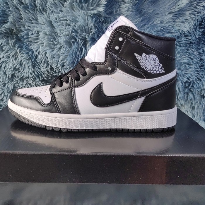 Air Jordan 1 AJ1 High Running Shoes-White/Black-5115981