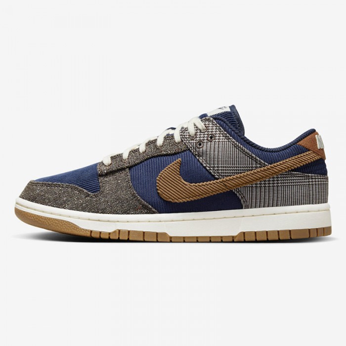 SB Dunk Low Running Shoes-Navy Blue/Gray-2807515