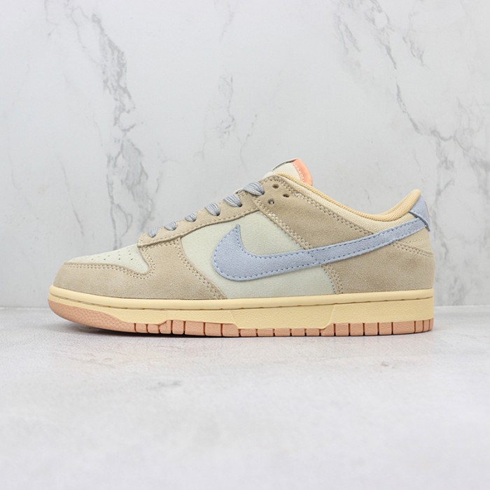 SB Dunk Low Running Shoes-Khaki/Gray-4310186