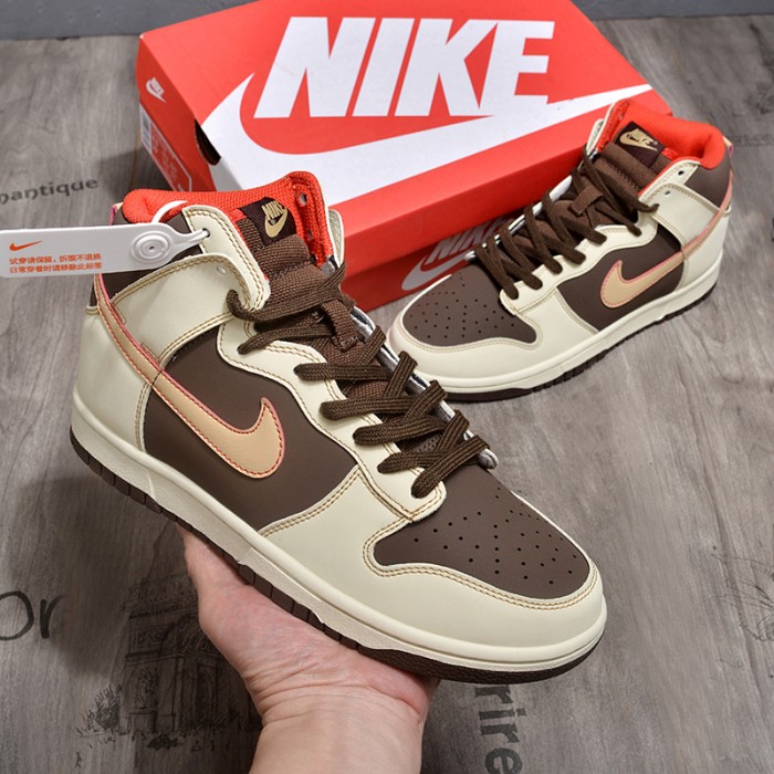 SB Dunk Low High Running Shoes-Khkai/Brown-7228520