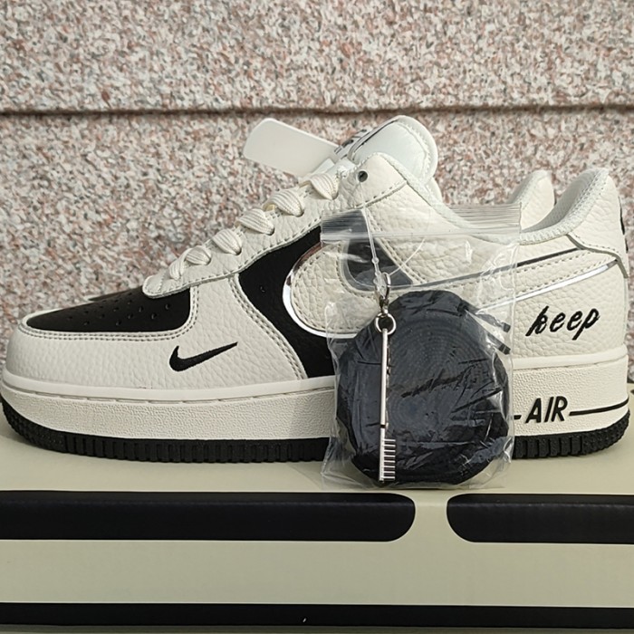 Air Force 1 AF1 Running Shoes-White/Black-3946160