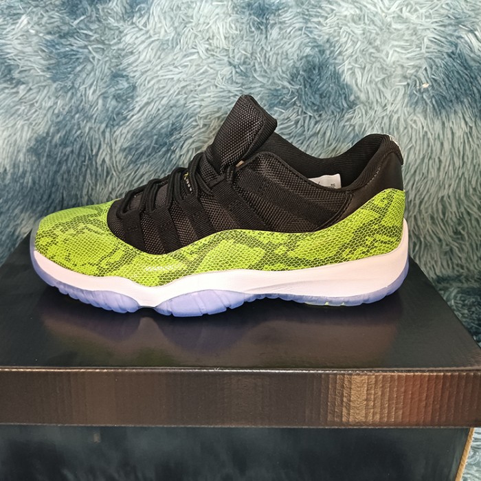 Air​ Jordan 11 ​High AJ11 Running Shoes-White/Green-9636670