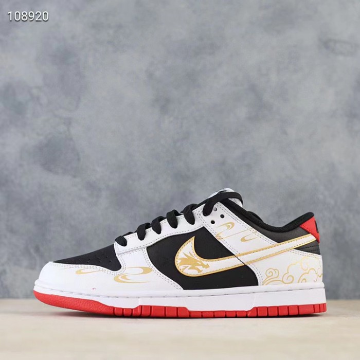 SB Dunk Low CS Running Shoes-White/Black-760836