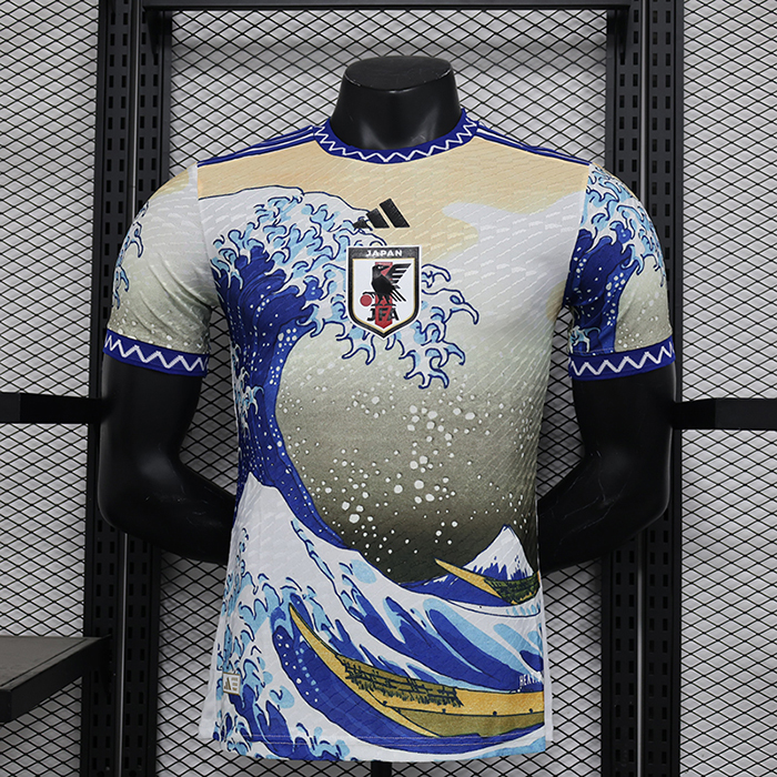 2024 Japan Special Edition Blue White Jersey Kit short sleeve (Player Version)-5117379