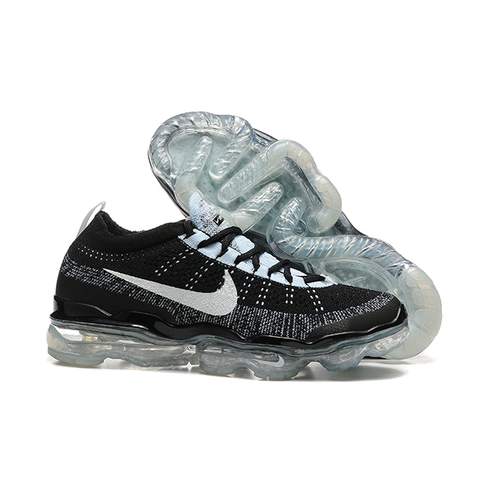 Air Max VaporMax Running Shoes-Black/White-9823422