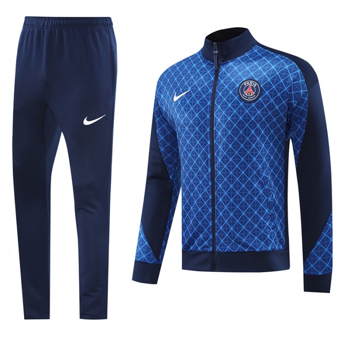 24/25 Paris Saint-Germain PSG Blue Black Edition Classic Jacket Training Suit (Top+Pant)-7106290