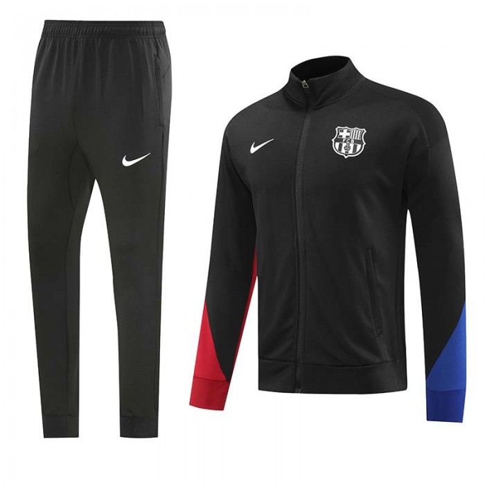 24/25 Barcelona Black Edition Classic Jacket Training Suit (Top+Pant)-2142968