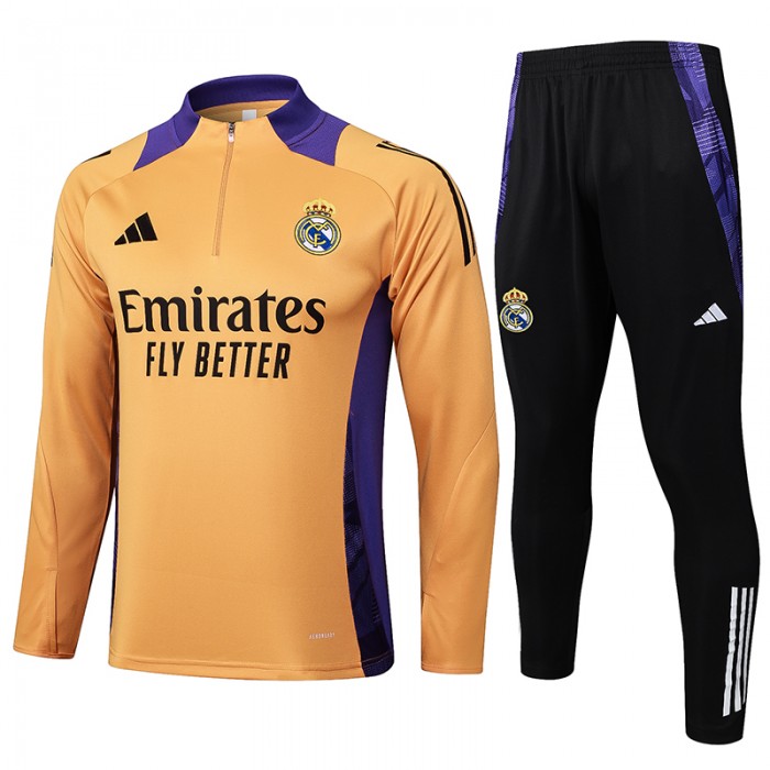 24/25 Real Madrid Khaki Edition Classic Jacket Training Suit (Top+Pant)-170245