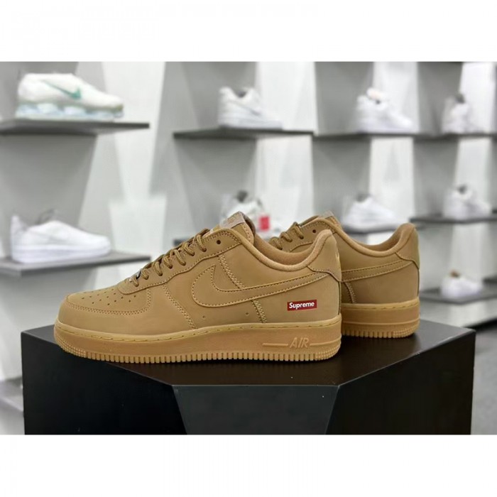 Air Force 1 Low AF1 Running Shoes-All Brown-2053233
