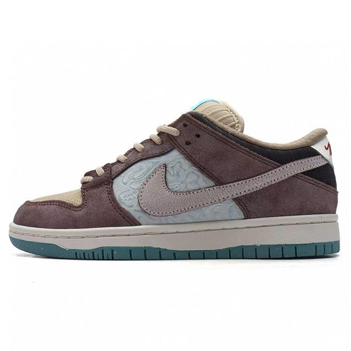 SB Dunk Low Running Shoes-Khkai/Brown-6261727