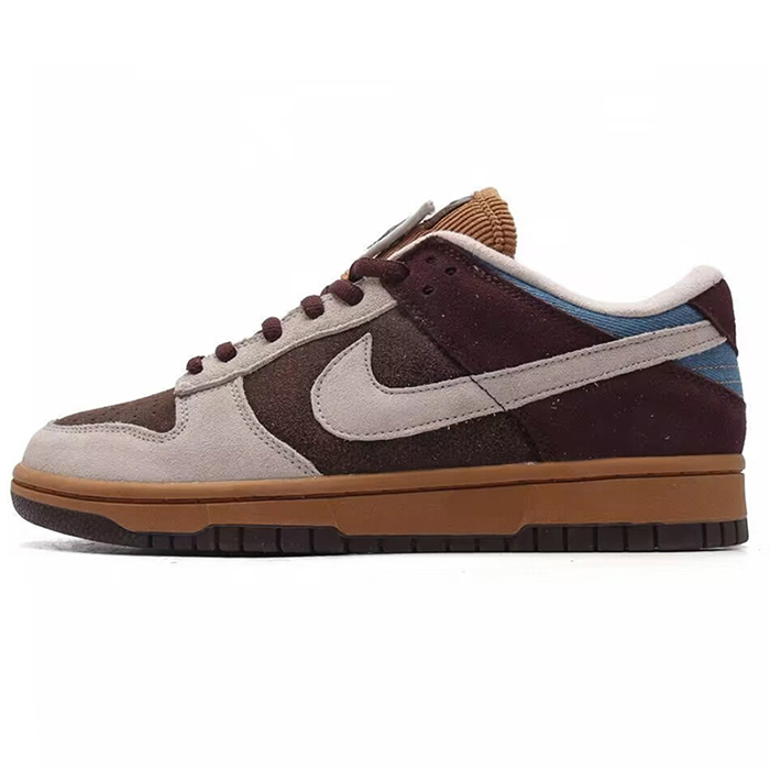 SB Dunk Low Running Shoes-Brown/Gray-6118974