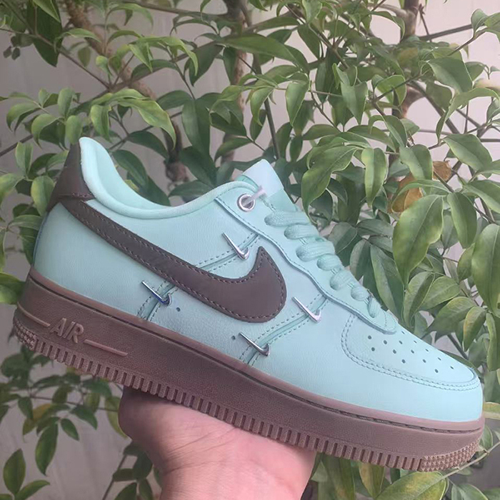 AIR FORCE 1‘07 AF1 Running Shoes-White/Brown-522620