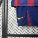 25/26 Kids Barcelona Home Red Navy Blue Kids Jersey Kit Short Sleeve (Shirt + Short)-2079130