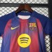 25/26 Kids Barcelona Home Red Navy Blue Kids Jersey Kit Short Sleeve (Shirt + Short)-2079130