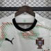 2025 Portugal Away White Women Jersey Kit Short Sleeve-5106143