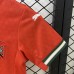 2025 kids Portugal Home Red Kids Jersey Kit Short Sleeve (Shirt + Short)-1588047