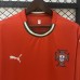 2025 Portugal Home Red Jersey Kit Long Sleeve-9742753