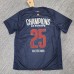 24/25 Paris Saint-Germain PSG Home Champions of Europe Navy Blue Jersey Version Short Sleeve-1705546