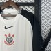 25/26 Corinthians Home White Black Jersey Version Short Sleeve-9891515