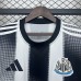 25/26 Newcastle United Home White Black Jersey Version Short Sleeve-8323484