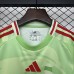 2025 Kids Italy Away Green Kids Jersey Kit Short Sleeve (Shirt + Short)-906765