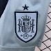 2025 Kids Spain Away Khaki Blue Kids Jersey Kit Short Sleeve (Shirt + Short)-4991363