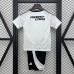 25/26 kids Colo Colo Home White Black Kids Jersey Kit Short Sleeve (Shirt + Short)-2808677