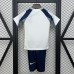 25/26 Kids Tottenham Hotspur Home White Kids Jersey Kit Short Sleeve (Shirt + Short)-5656493
