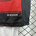 25/26 Kids Flamengo Home Red Black Kids Jersey Kit Vest Sleeve (Vest + Short)-4079688