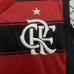 25/26 Kids Flamengo Home Red Black Kids Jersey Kit Vest Sleeve (Vest + Short)-4079688
