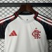 25/26 Kids Flamengo Away White Kids Jersey Kit Short Sleeve (Shirt + Short)-2139697