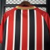25/26 São Paulo Away Red Black Jersey Version Short Sleeve-9452453