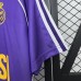 Retro 84/85 Real Madrid Away Purple Jersey Version Short Sleeve-7331678