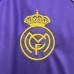 Retro 84/85 Real Madrid Away Purple Jersey Version Short Sleeve-7331678