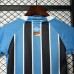 25/26 Kids Gremio Home Blue Black Kids Jersey Kit Short Sleeve (Shirt + Short)-1876476