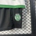 25/26 Kids Lisbon Home White Green Kids Jersey Kit Short Sleeve (Shirt + Short)-7886378