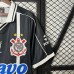 Retro 99/00 Corinthians Away Black White Jersey Version Short Sleeve-3202852