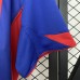 Retro 04/05 Barcelona Home Red Blue Jersey Version Short Sleeve-5571969