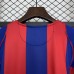 Retro 04/05 Barcelona Home Red Blue Jersey Version Short Sleeve-5571969