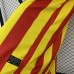 Retro 13/14 Barcelona Away Yellow Red Jersey Version Short Sleeve-1695238