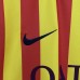 Retro 13/14 Barcelona Away Yellow Red Jersey Version Short Sleeve-1695238