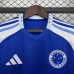 25/26 Cruzeiro Home Blue Jersey Version Short Sleeve-1203259